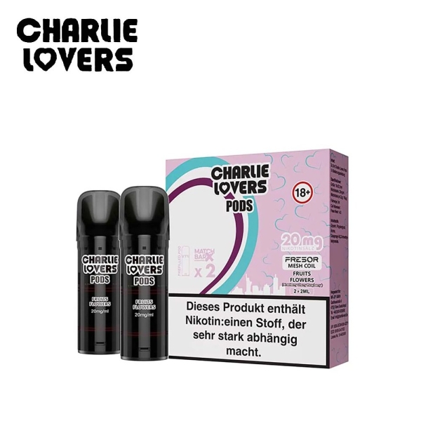 Charlie Lovers - Fruits Flowers - Prefilled Pod 2ml/ Stück